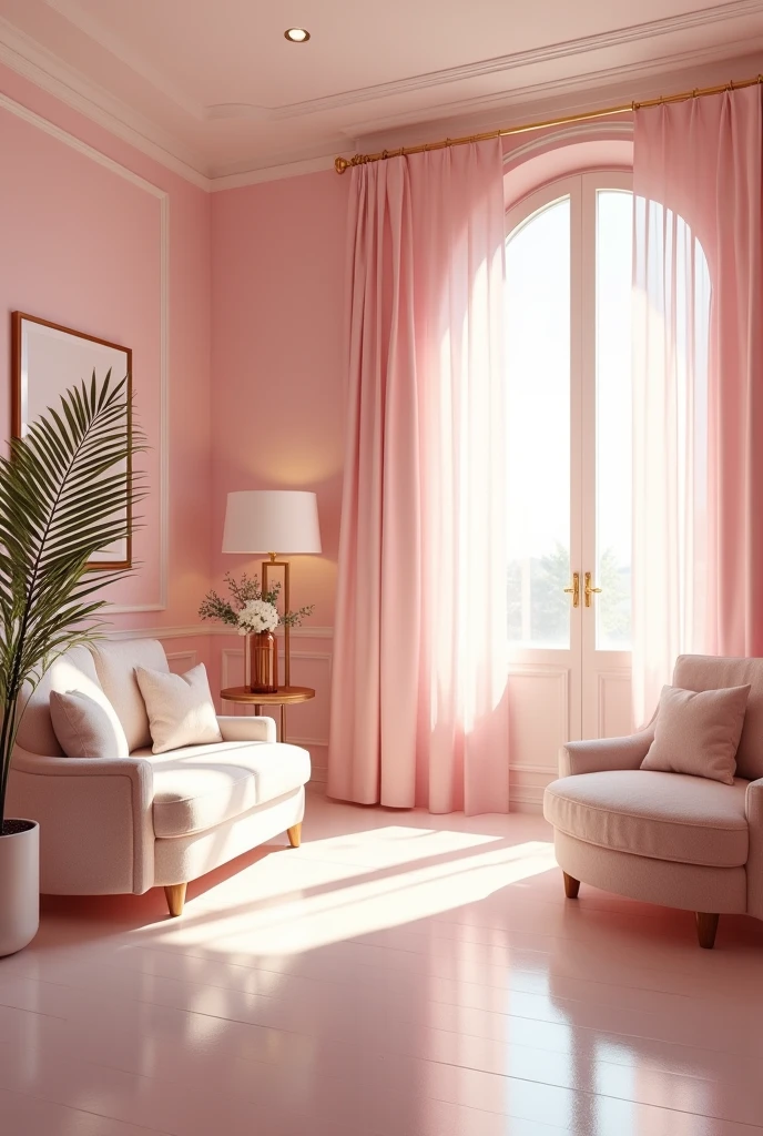 Clean floors and house elegant and scented pink channel
