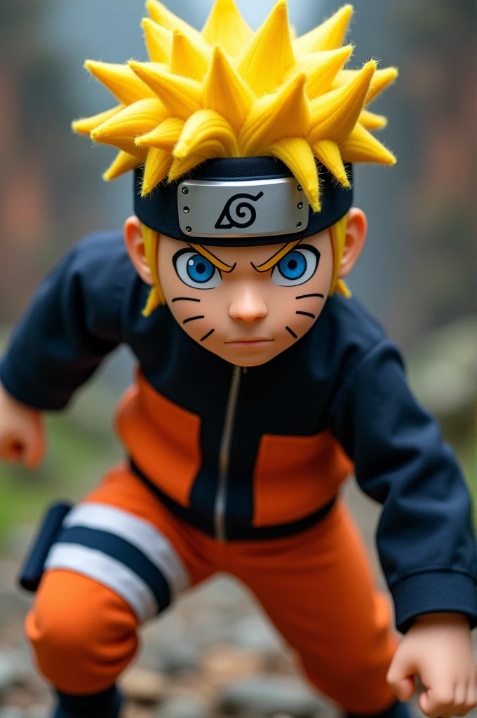 Create an image of a Naruto puppet
