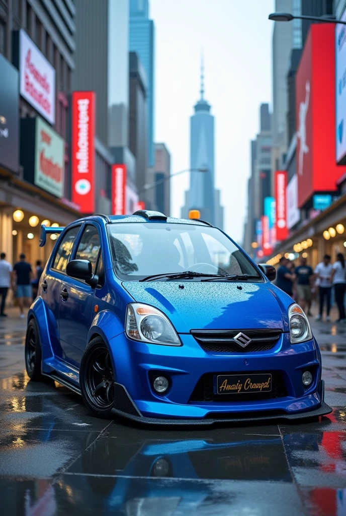Daewo matiz tuning blue ronaldo
