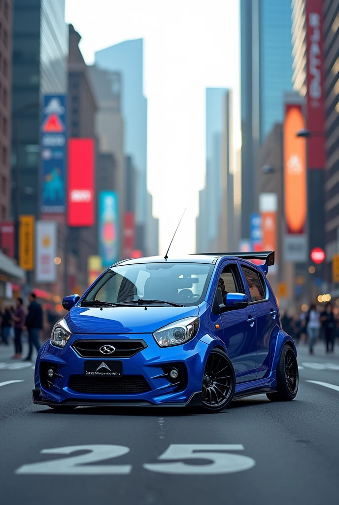 Daewo matiz tuning blue ronaldo