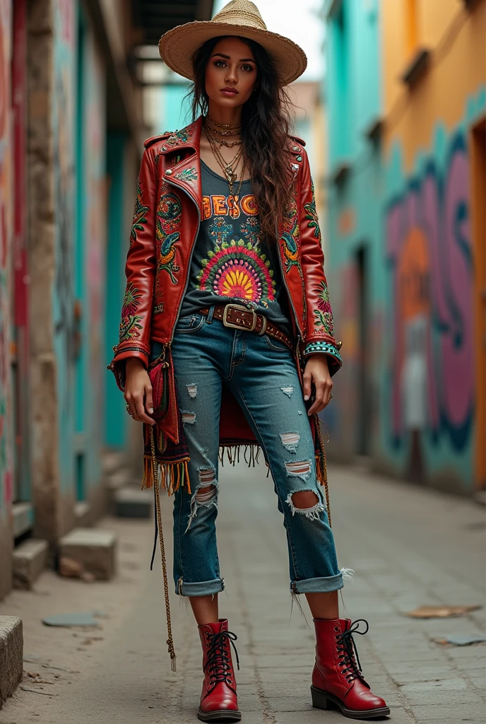 Mexican rock themed clothing