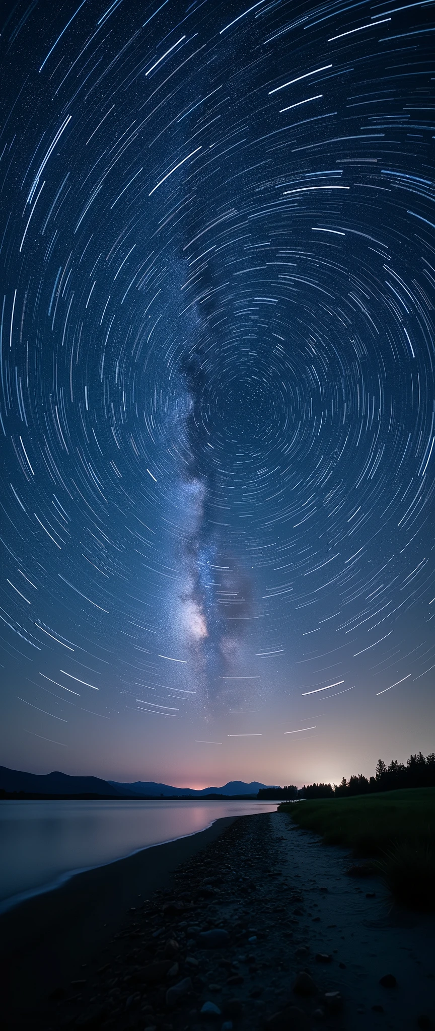 (masterpiece:1.2,Exceptional Quality,mirror-like,Cinematic Experience,Photorealistic:2.0,RAW Photos:2.0),Ultra-high resolution,Super detailed,8k,wallpaper,(Astrophotography:2.0),(Star Trail:2.0),(Beautiful Star Trails:2.0),(dynamic:2.0),(Long exposure:2.0)