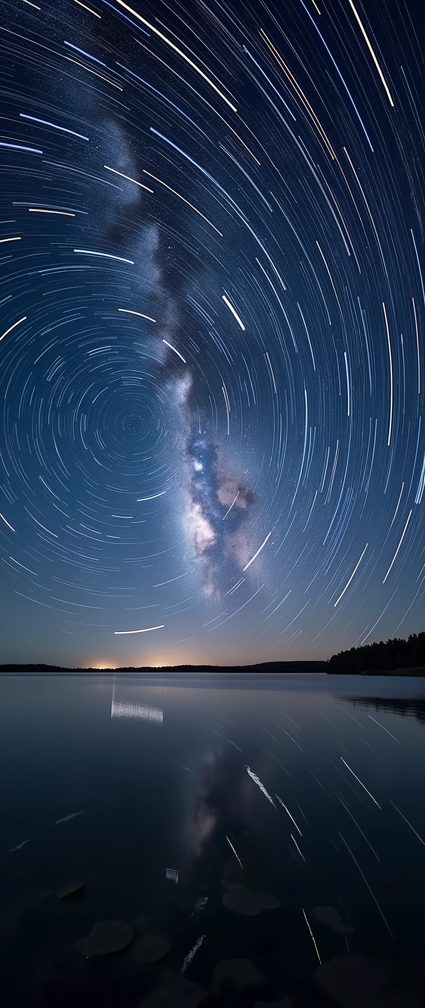 (masterpiece:1.2,Exceptional Quality,mirror-like,Cinematic Experience,Photorealistic:2.0,RAW Photos:2.0),Ultra-high resolution,Super detailed,8k,wallpaper,(Astrophotography:2.0),(Star Trail:2.0),(Beautiful Star Trails:2.0),(dynamic:2.0),(exposed for a short time:2.0)