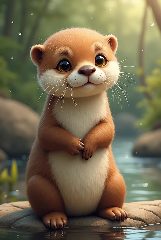 Masterpiece,Too cute otter