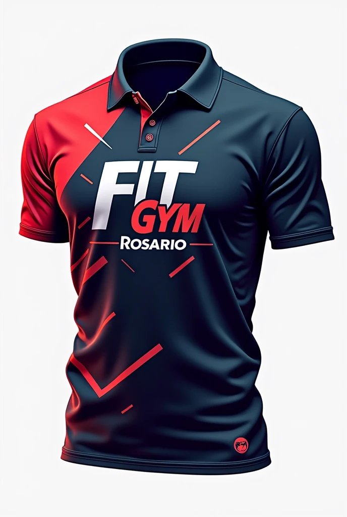 Give me logos for polo shirts with FIT GYM ROSARIO only with the letters