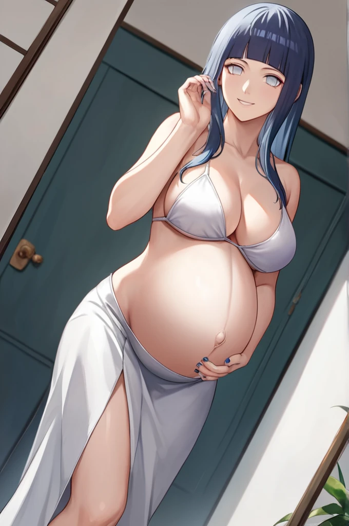 bikini,Big Breasts,Pregnant women,Pregnant belly,Multiple births,Red hair,Twin tails