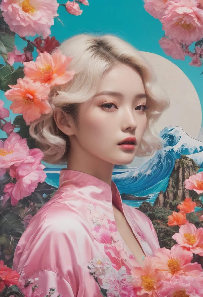The aesthetics of vaporwaveは芸術形式である,Its characteristic is the fantasy of contemporary art..、collage、can't order,Intense psychedelic colors and retro-future decadence, of course.。Vaporwave art through music、Visual elements and other presentation formats,ユニークなThe aesthetics of vaporwaveを特徴とする.。Vaporwave art is、It was born in the early 1910s as a genre of internet electronic music that sampled European music.。.。.., American and Japanese pop music clips from the 1900s,wearing a bomber jacket、After slowing down、Wake up、Concerns and stylization,Forming a retro and chaotic musical style。at the same time,The aesthetics of vaporwave、Also、It also incorporates many elements of the Internet.。...,Digital Data, wait.、fantasy font、Brilliant colors hang on..,これらの要素はThe aesthetics of vaporwaveの一部となった...。Vaporwave's aesthetic style can be summarized as cyberpunk....、Dystopia、Lo-Fi、Sample Fusion Jazz Guitar、chiptune、Glitch Art、Futuristic、Vintage、Dematerialized art、Retro Technology、Surrealism, hang on..。