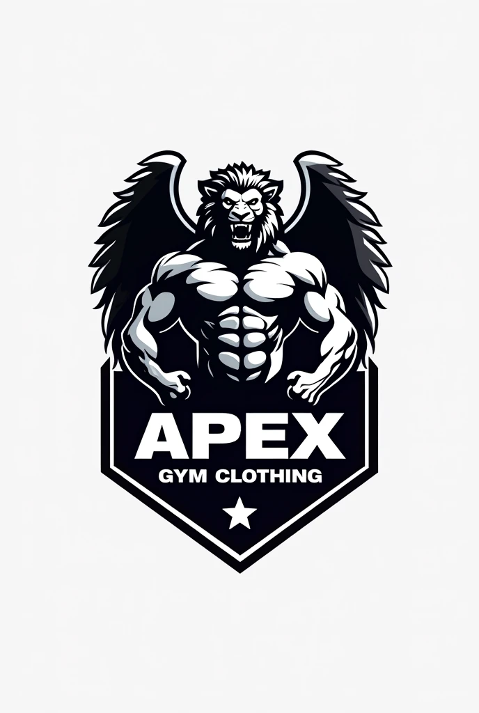 Make me a logo for apex gym clothing