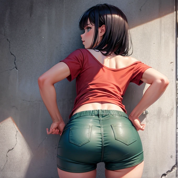 Shorts juvenile Attractive ass
