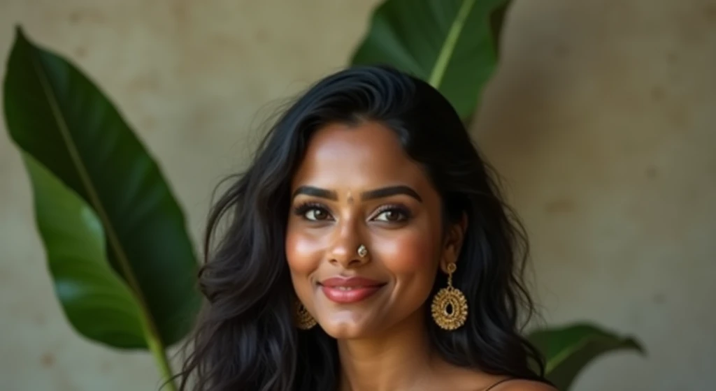 A srilankan 3 curvy women wearing a jeans and off shoulder top
