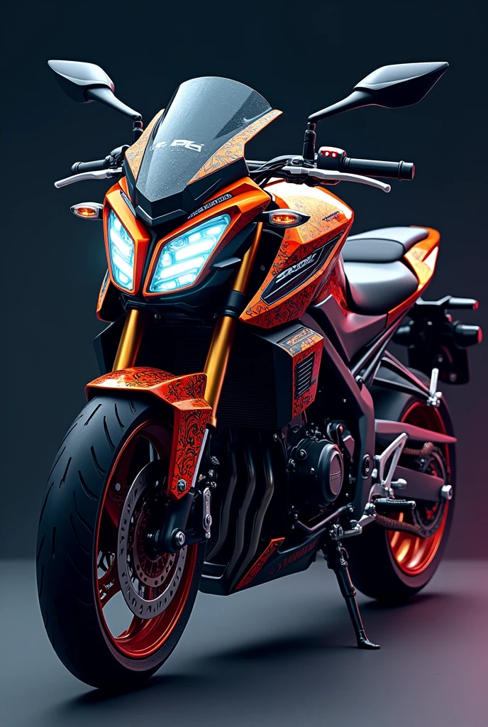 Could you create a decal design for a Yamaha MT07 2020??