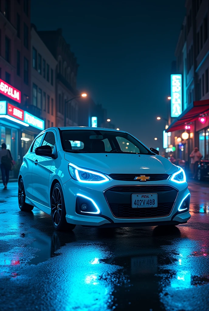 White Chevrolet spark blue neon led
Night street bruklyn nomer 40V140BB Disk drive R22 black drive Right