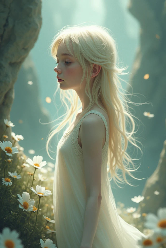 A girl with spaces