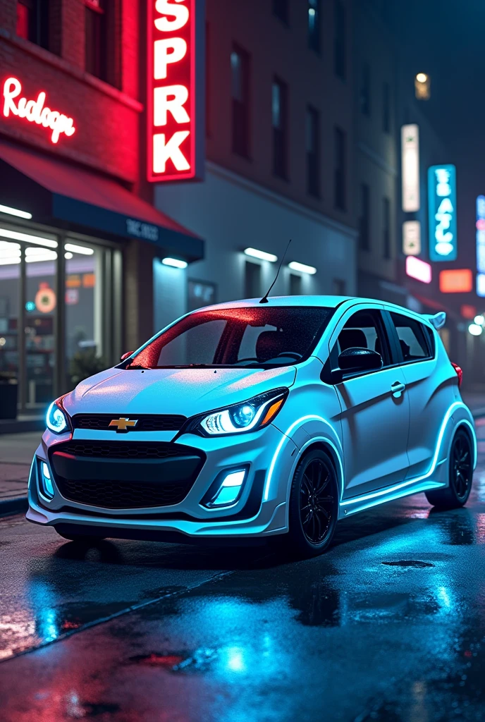 White Chevrolet spark blue neon led
Night street bruklyn nomer 40V140BB Disk drive R22 black drive leaf