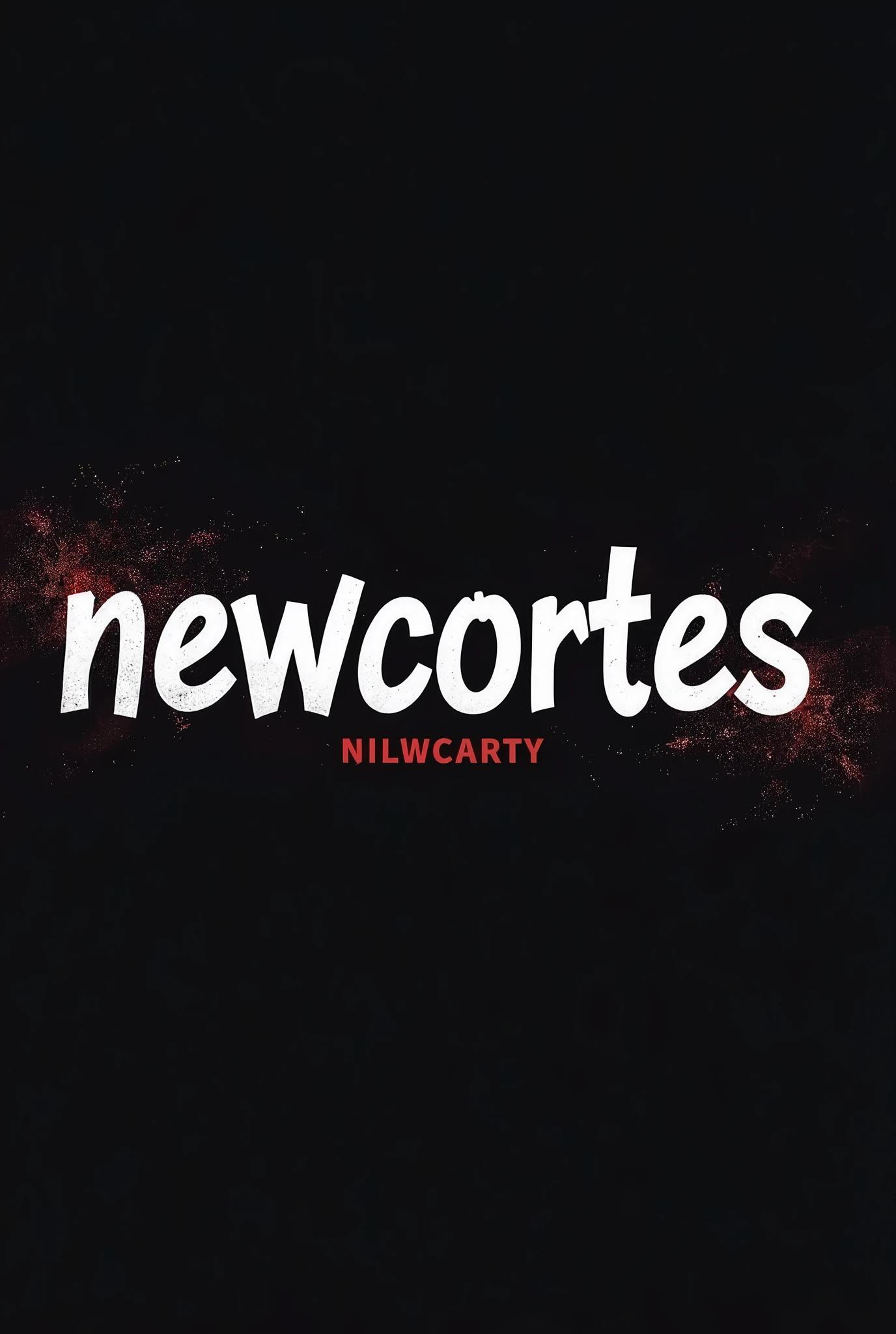 Create an image with the text NewCortes for a gossip site profile picture