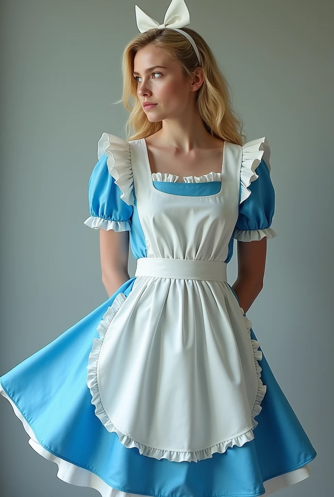 Women's Alice in Wonderland Inspired Cosplay Costume