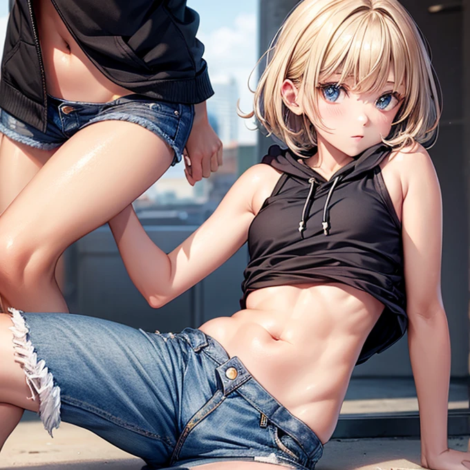 Shorts juvenile Tank top hoodie jeans