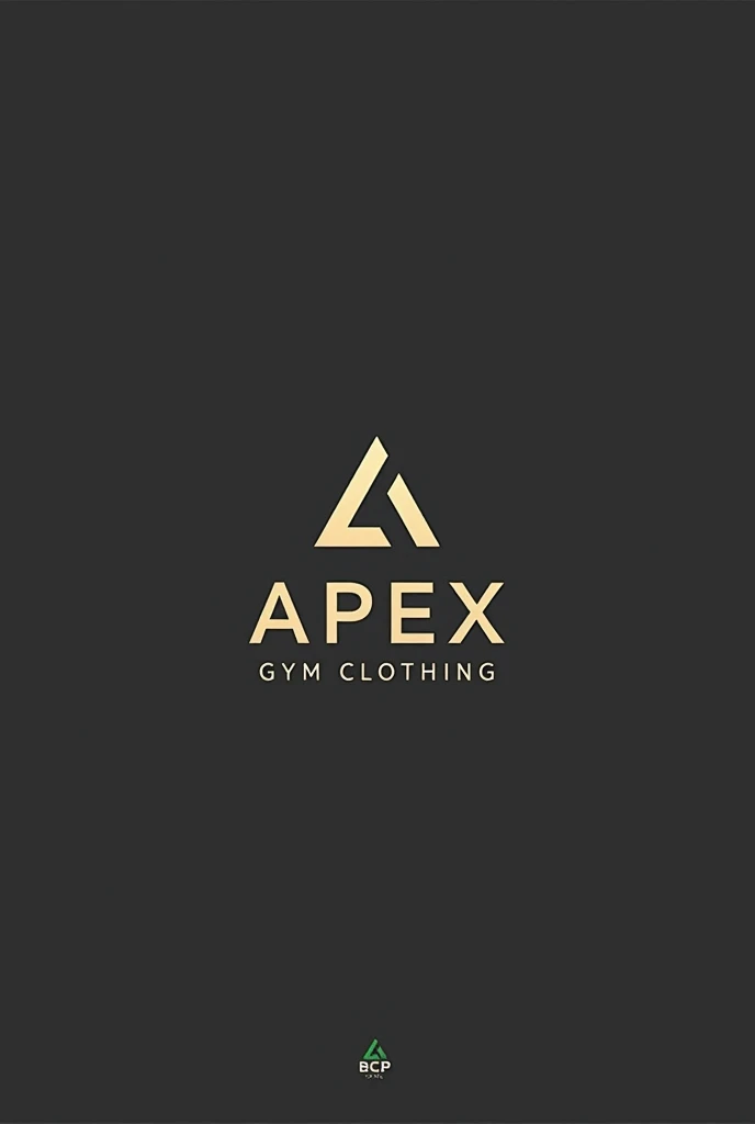 Make me a minimal yet elegant look logo for apex gym clothing