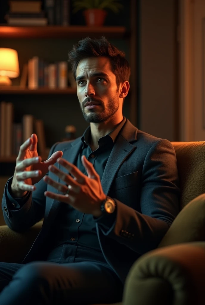 Attractive man explained movie 
