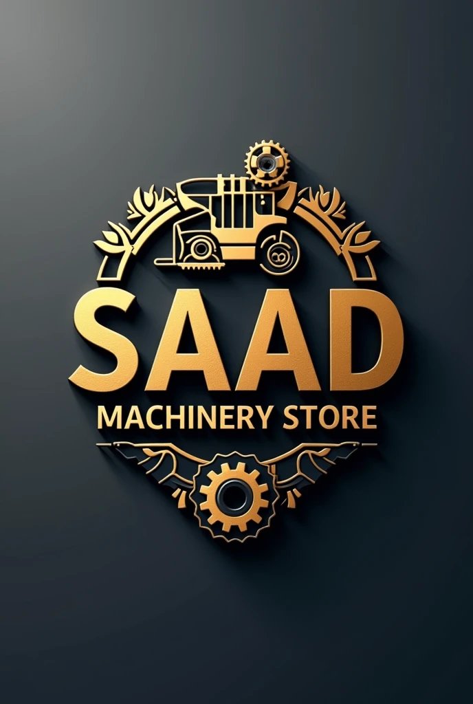 Generate a luxury logo "SAAD MACHINERY STORE". Here's a simple example:
*SAAD MACHINERY STORE*
S - Strength in Machinery
M - Modern Solutions
S - Superior Quality
*SMS*
Or
*SAAD*
Gears icon (representing machinery)
Machinery icon (representing the store)