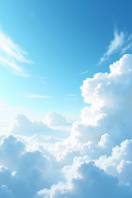 Summer cloud scenery