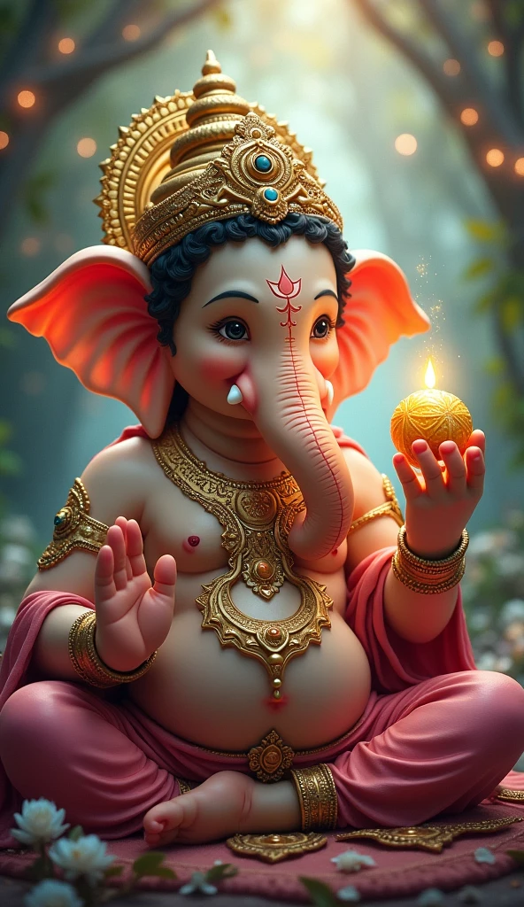 ganesh ji wiyh madak in hand