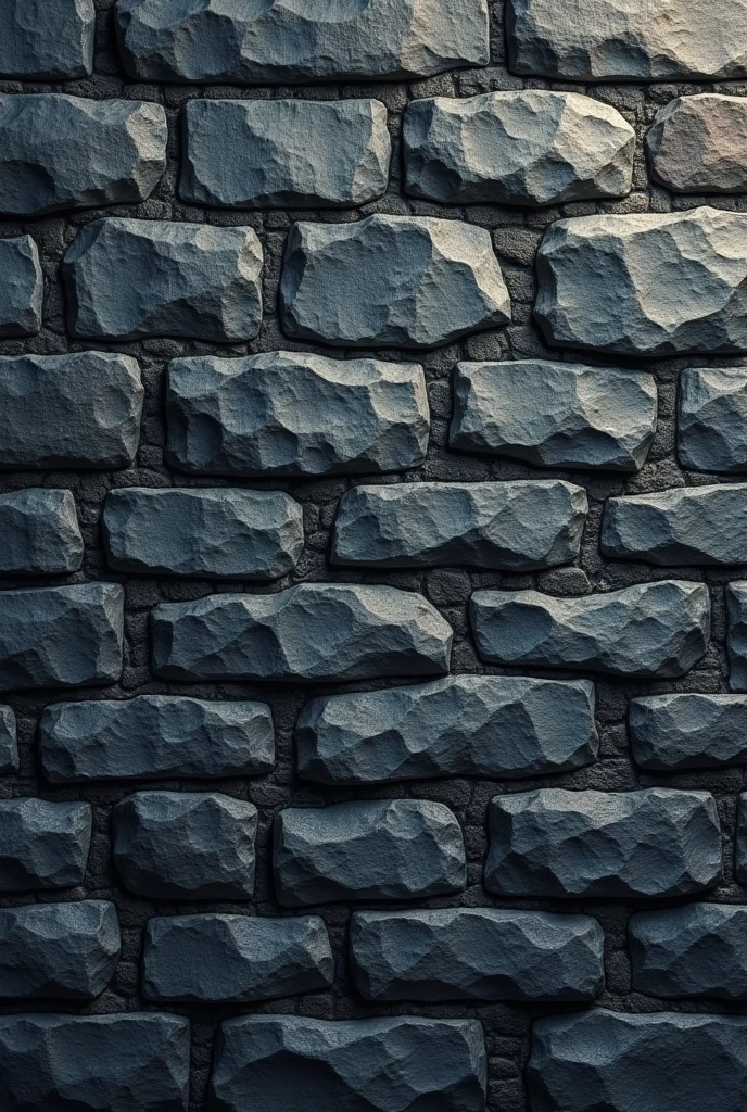 flat image with medieval stone wall texture, the stones are dark with medium tone contrast, there are differences in size between each one, and do not have much relief