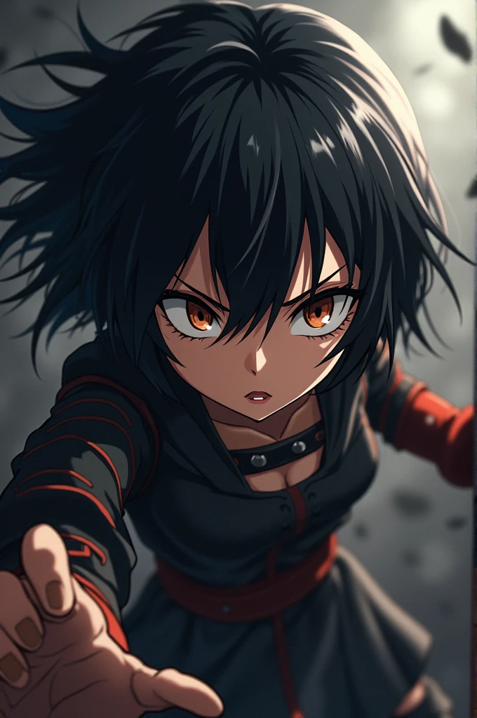 Anime girl brutal