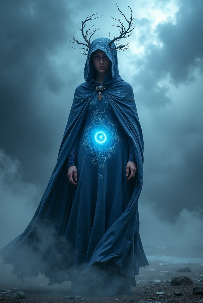 The Eye of the Storm (Male)
Concept Overview: This costume represents calmness and resilience amidst chaos, symbolizing the eye of a storm where everything is still.
Pre-Transformation:
• Base Costume: A dark blue or gray outfit, representing stormy skies. The outfit could be a simple tunic and pants combination made from affordable cotton or polyester.
• Design: Add swirling cloud patterns using white or gray fabric paint, mimicking the motion of a storm.
Transformation:
• Transformation Mechanism: The outer layer can be removed to reveal a bright, sky-blue or white outfit underneath, symbolizing the calm eye of the storm. This can be achieved with detachable panels or a reversible outfit.
• Final Look: The final look should be peaceful and serene, contrasting the initial stormy appearance.
• Accessories:
• Headpiece: A simple headband with cloud or lightning motifs.
• Jewelry: A pendant or amulet shaped like a cloud or a drop of water.