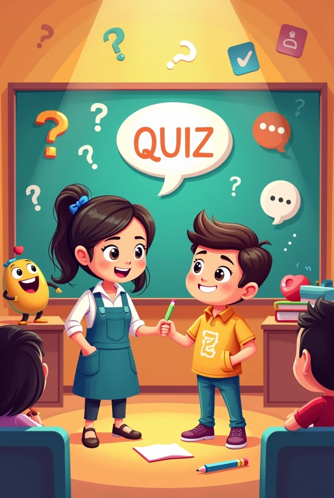 Create a quiz channel image