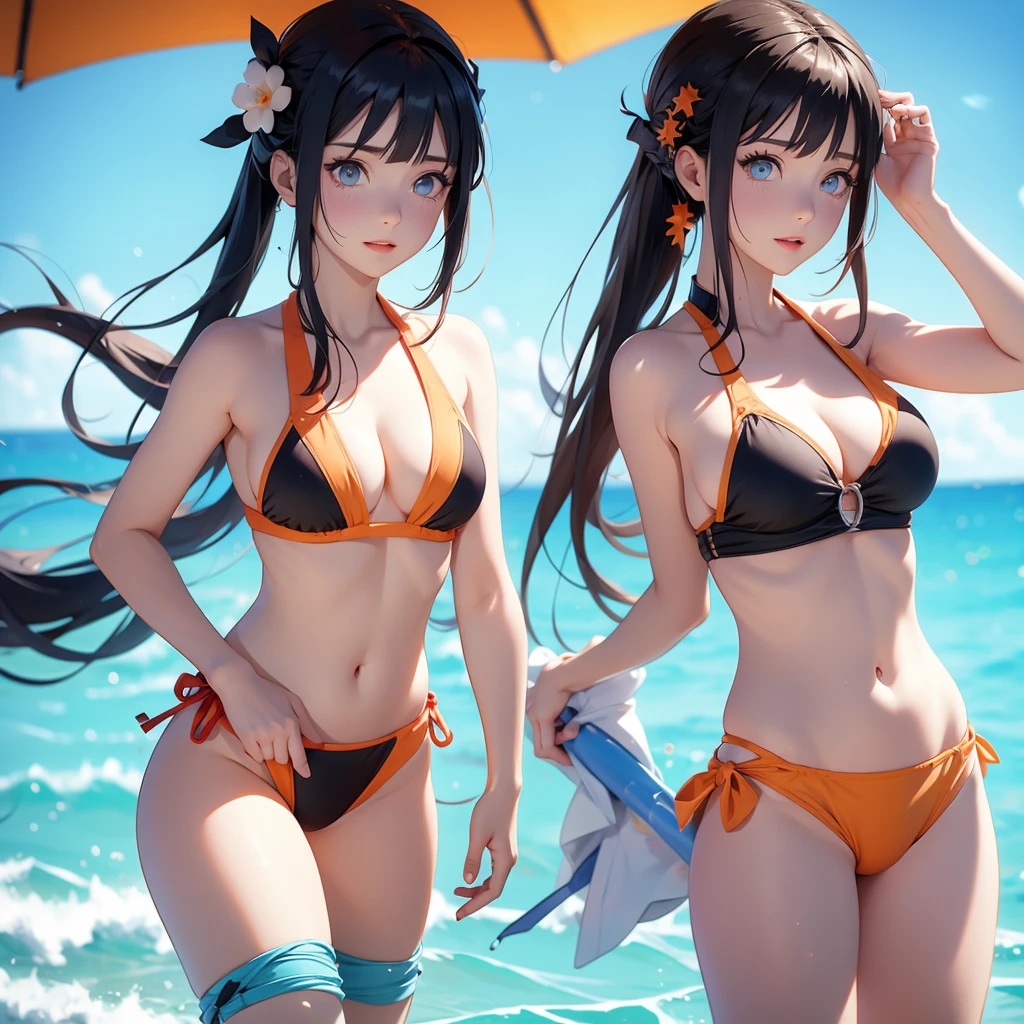 naruto　Hinata　Swimwear
