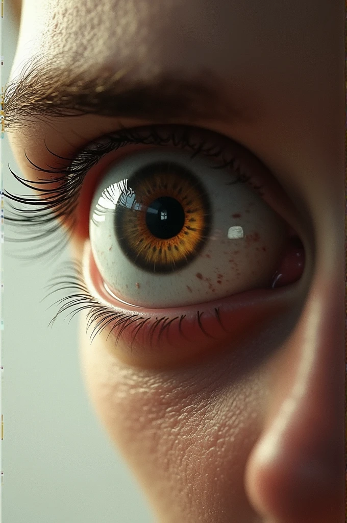Ojo, scared, brown