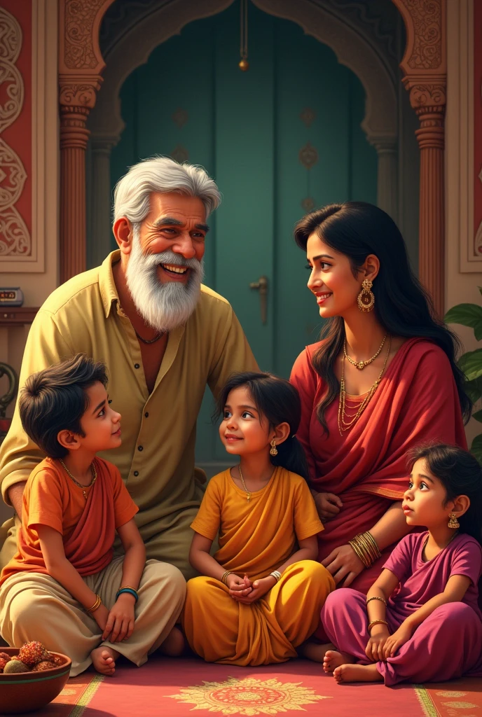 Indian family 