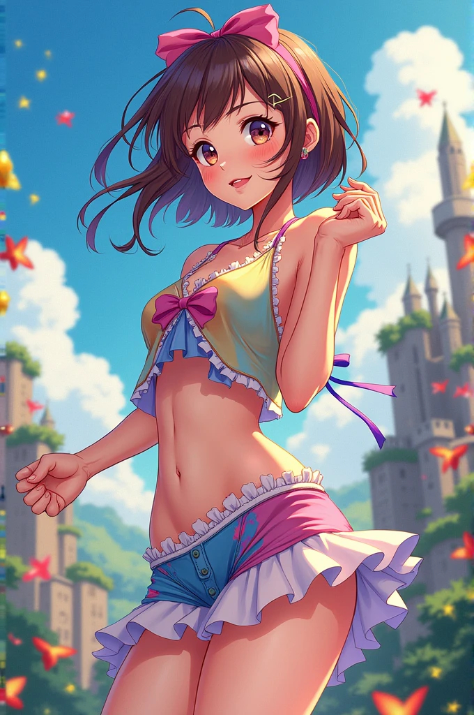 Anime girl full body