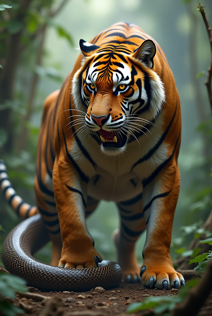 Tiger mix snake 