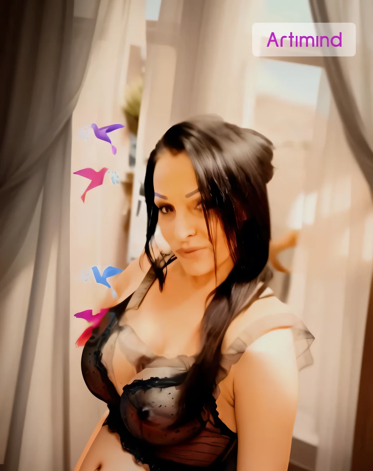 (((Naked))) ((mature breasts)), woman's naked body, (((hyper-detailed, hyper realistic))), ((lifelike))
