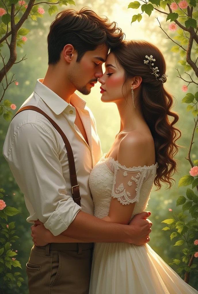 Wife hasband background butiful pic.