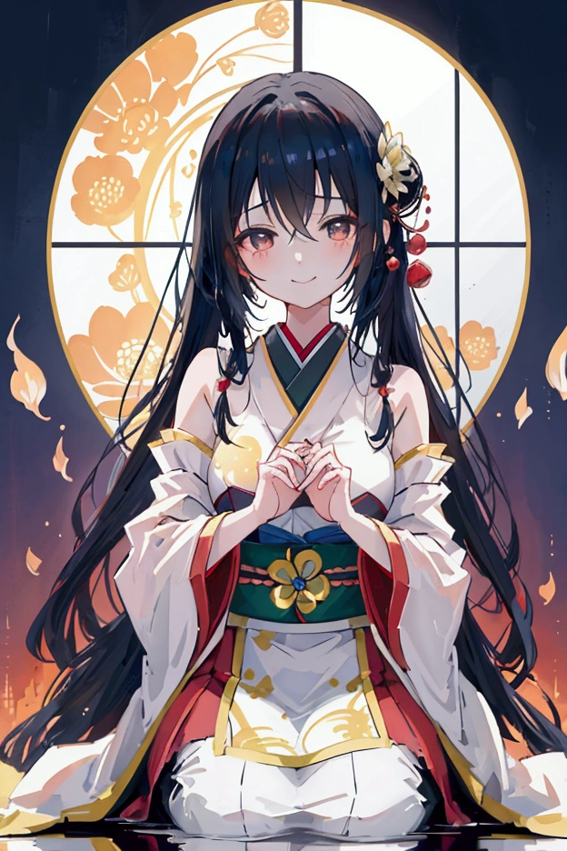 A 4K exquisite picture,Split vertically,The upper part is a beautiful girl in Japanese anime style,Located in the upper right corner of the screen,The tone is gloomy,Showing a deep sense of loneliness。The lower part is the reflection of the same beautiful girl,Reflection Illusion,Located in the lower left corner of the screen,Warm tones,Girl acting cheerful,The picture is full of fantasy elements,Symbolizes inner richness and warmth。The whole picture is exquisite and delicate,Rich in shades,Suitable as a cover for a video on loneliness。Shinkai Makoto style