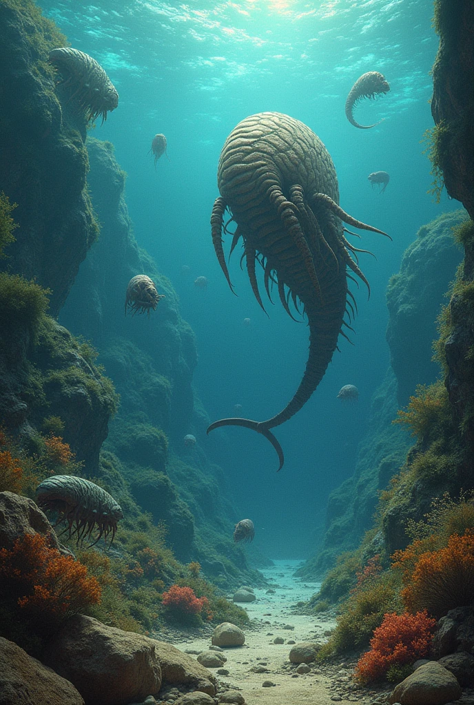 Cambrian Explosion、Very detailed、Very detailedリアルな画像