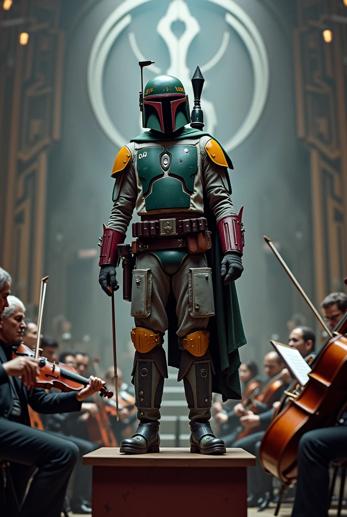 Orchestra Conductor Boba Fett、Star Wars、movie、Mandaean、
