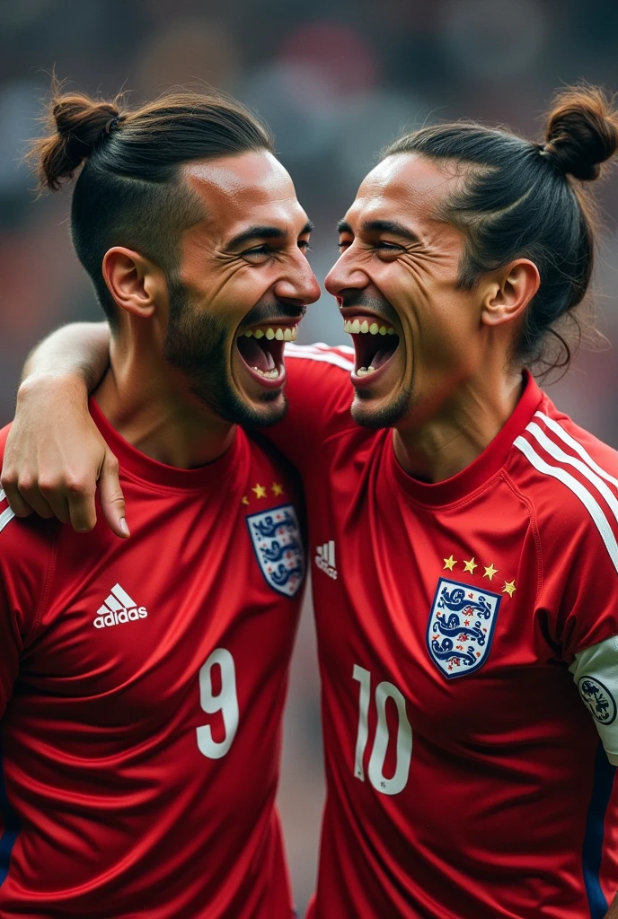 Abdon prats and hector bellerin smiles