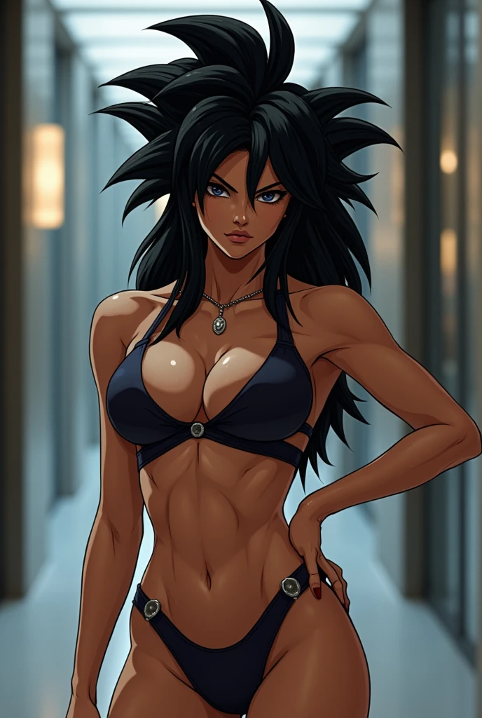 Female Goku, Sexy model, tight outfit 