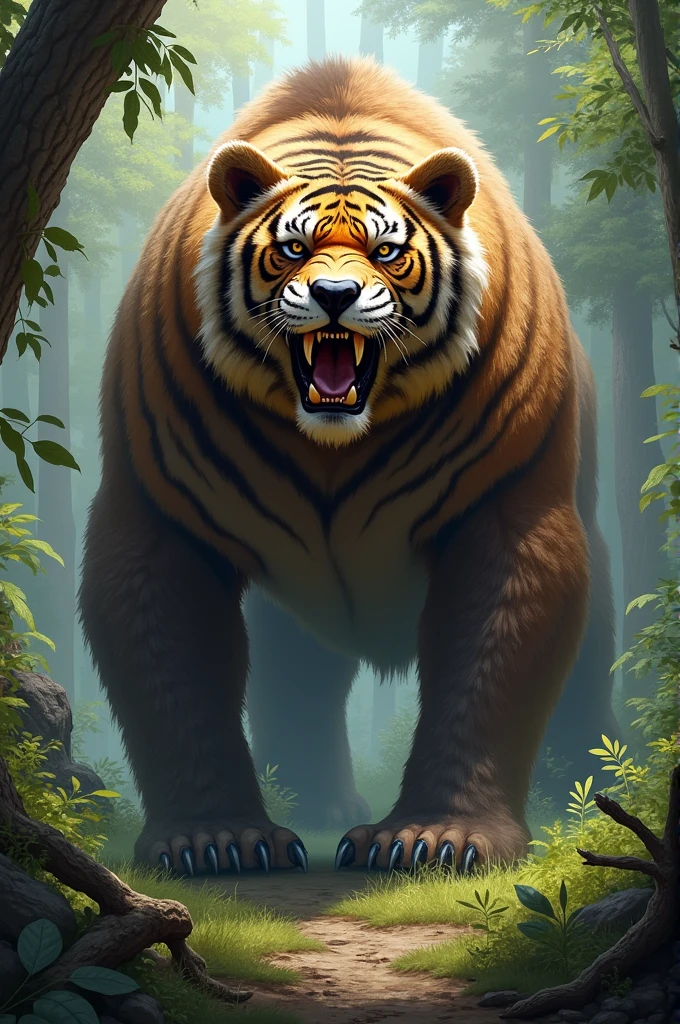 Bear gene hydride with tiger gena