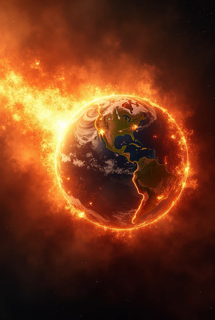 Earth crashed sun breaked