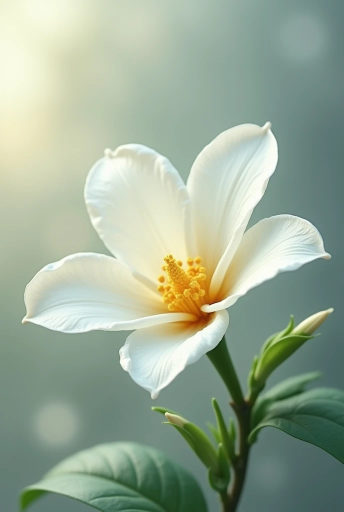 Jasmine flower with number 18