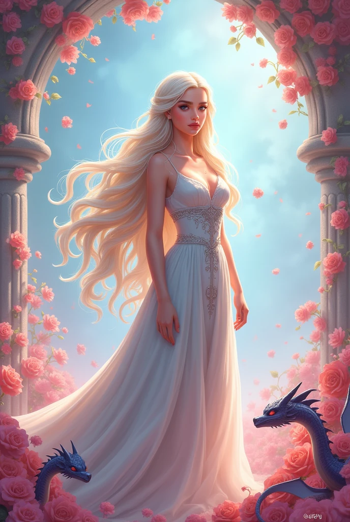 Daenerys Targaryen in the game Sweet Love
