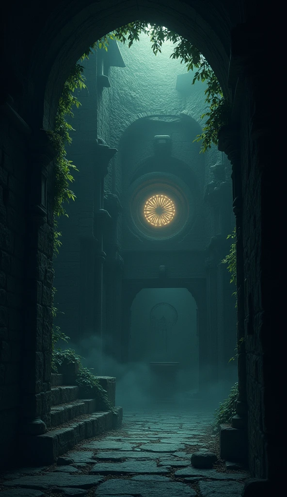 "Design an end credit image for a mysterious adventure story. The image should have a dark, atmospheric background with hints of the old, ivy-covered building and the secret passage lined with glowing symbols. In the center, place a simple and elegant text box for credits, surrounded by subtle, fading elements from the story, like the ornate clock or gears and levers from the final challenge. The overall feel should be reflective, with a sense of conclusion and accomplishment."
These prompts were used to generate the respective images that reflect the mood and themes of the mysterious adventure story.