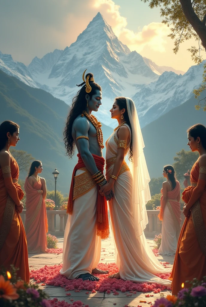Mahadev marrige with parbatiji
