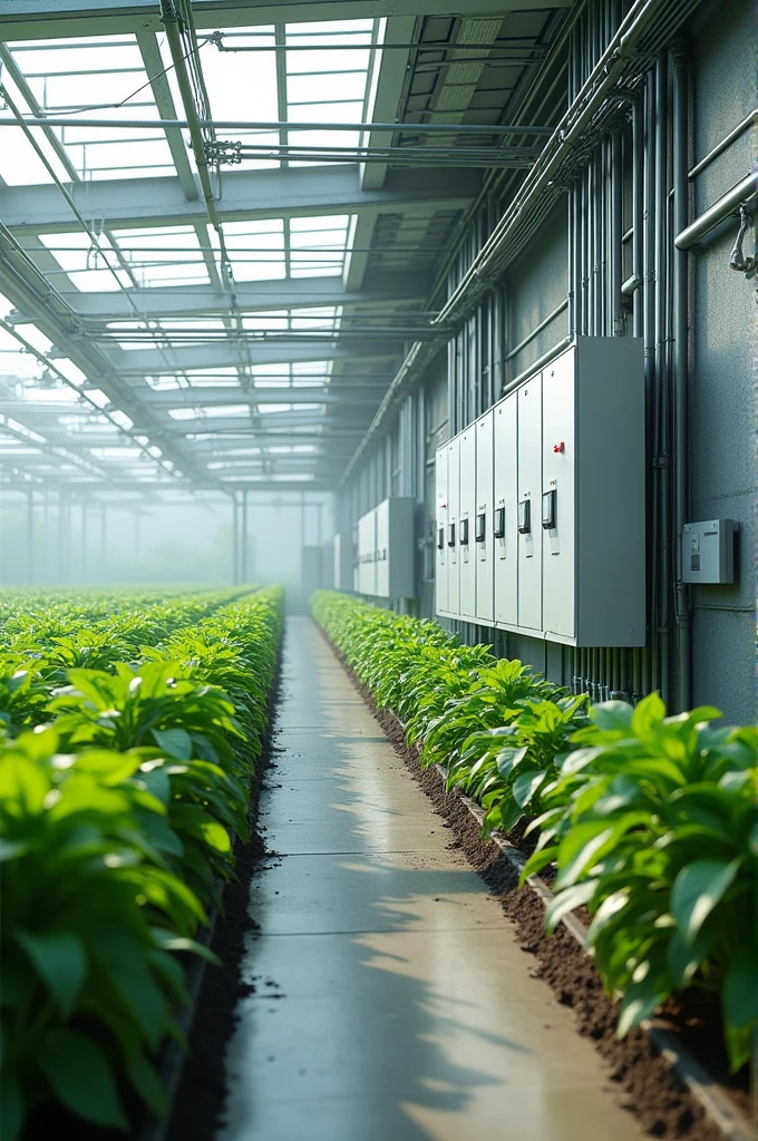 Electrical design to use agriculture system
