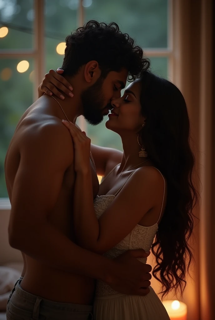 Malayali hot couples kissing
